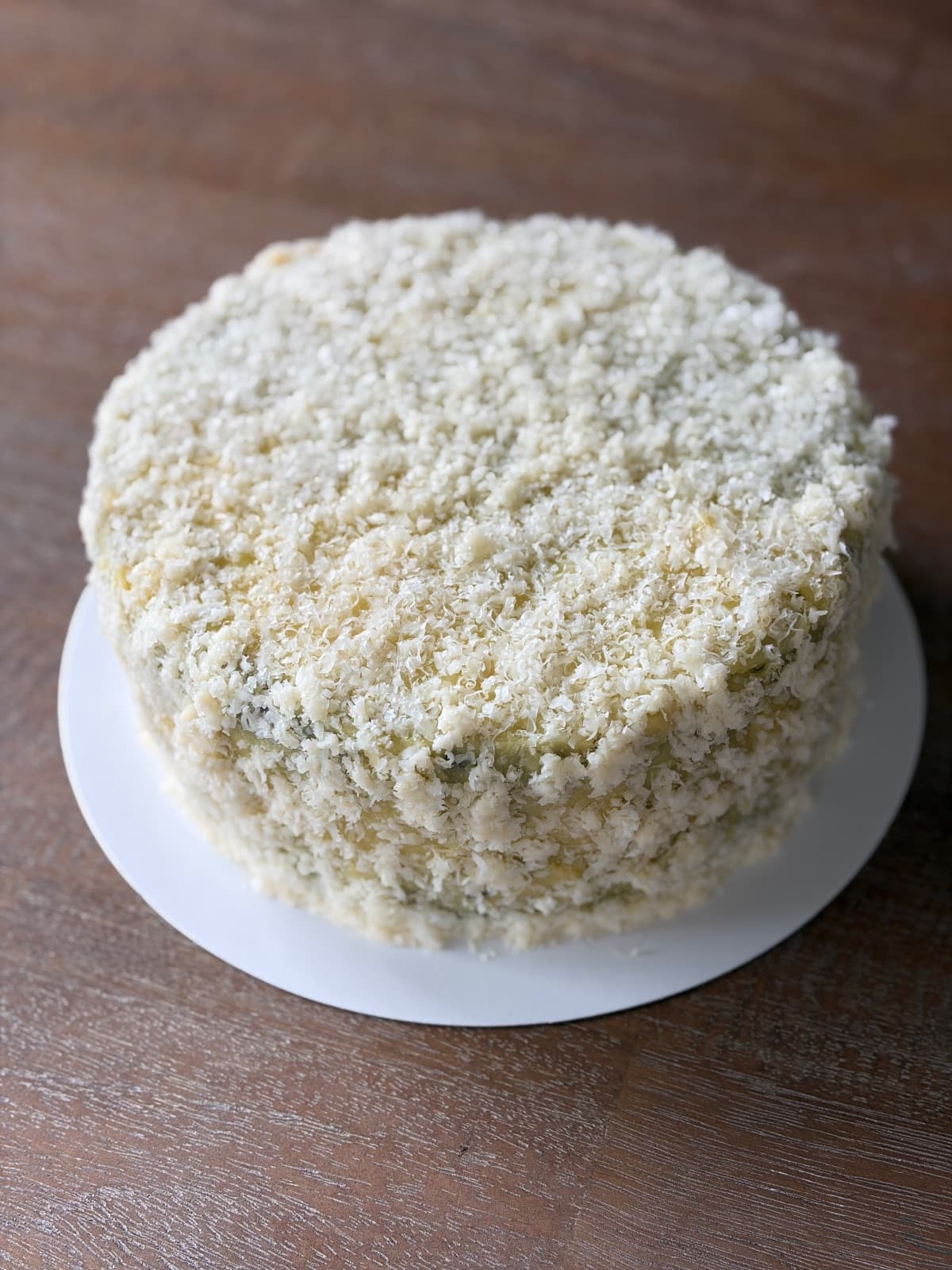 Yema Con Queso Cake