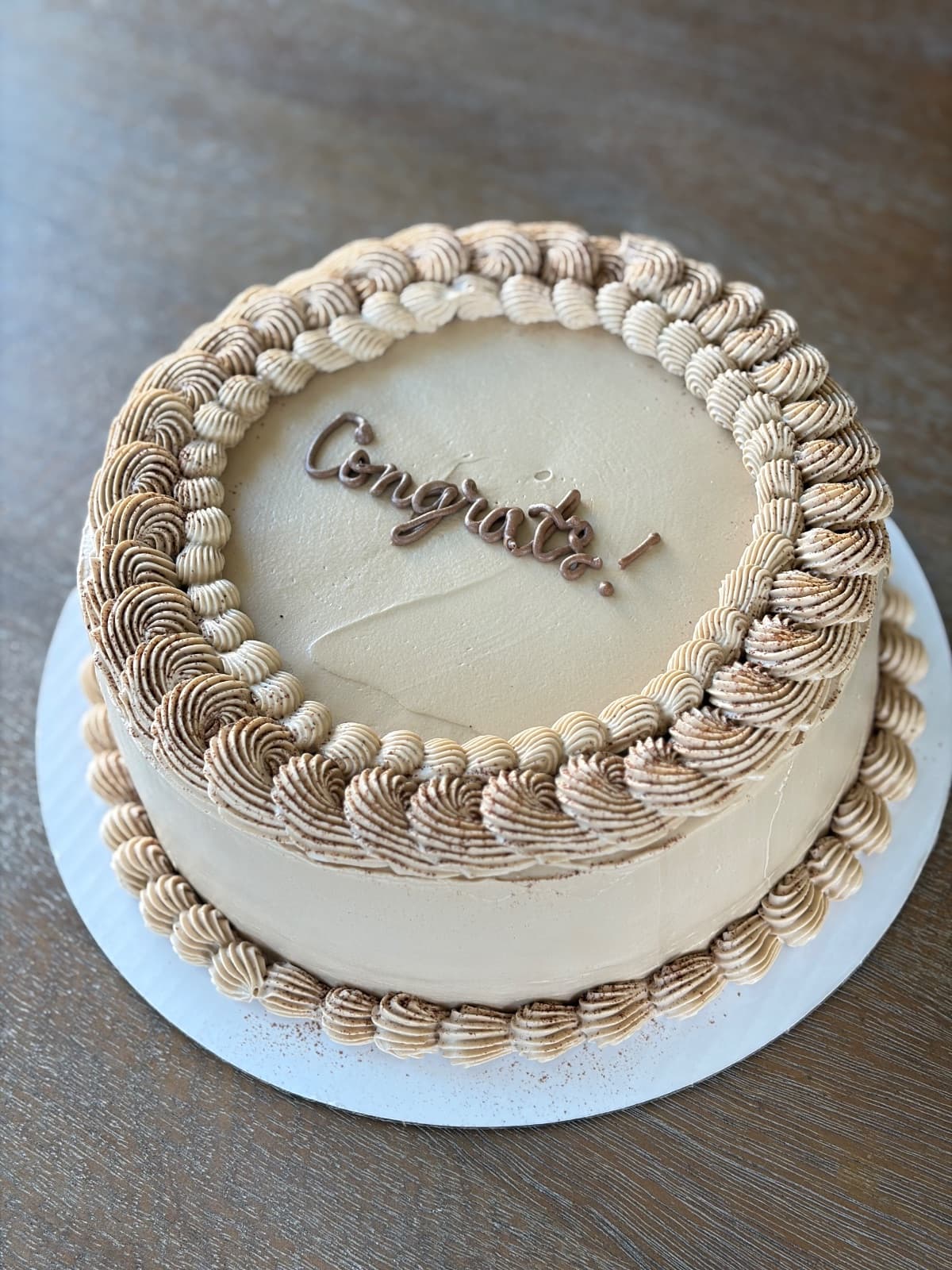 Mocha Caramel Cake