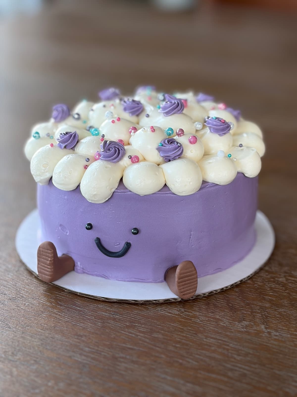Little Ms. Ube Jellycat Cake
