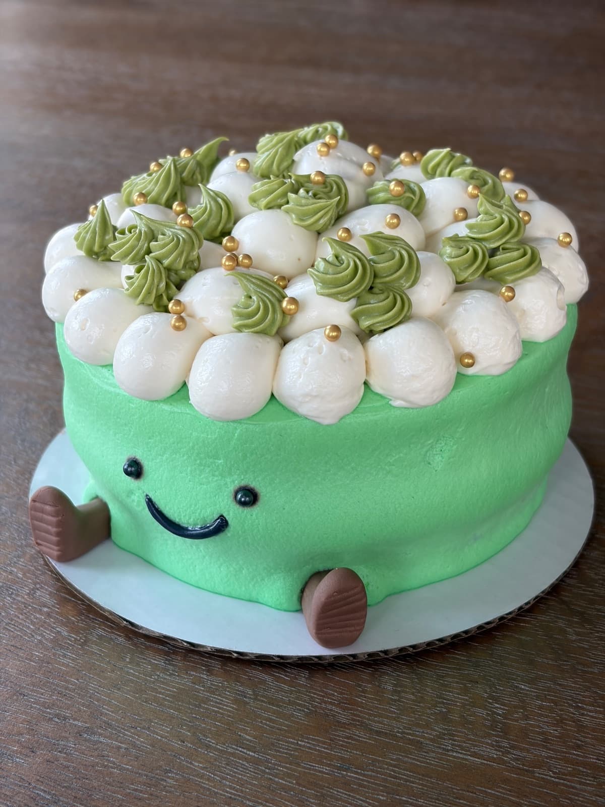Pandi Puff Jellycat Cake(Pandan Cake)