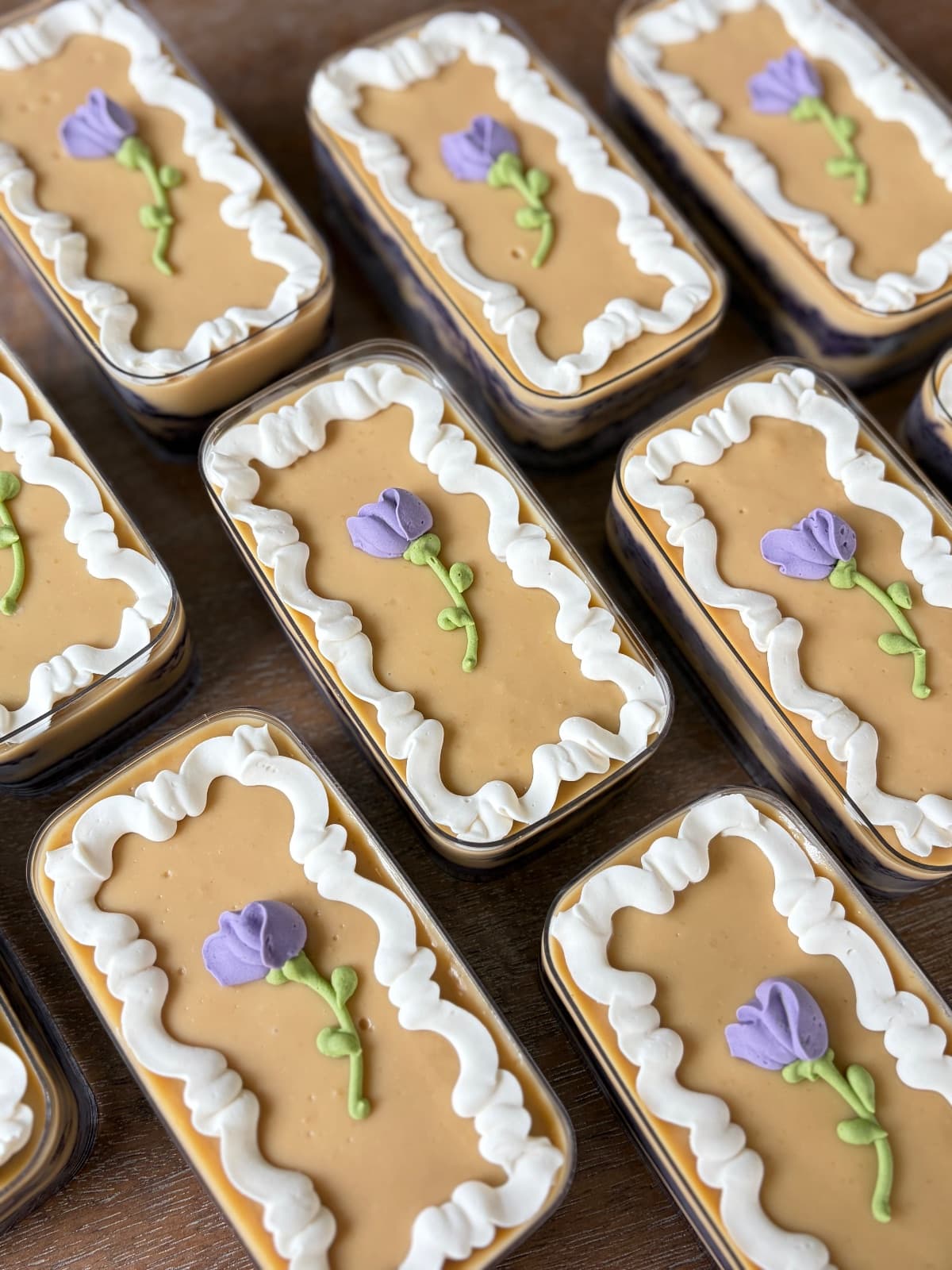 Ube Caramel Mini Cake